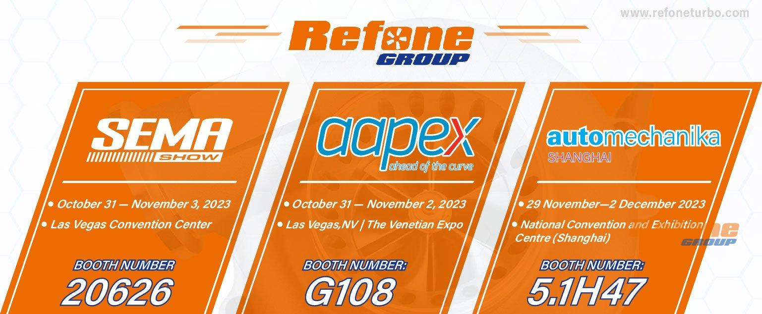 Refone exhibition schedule is here